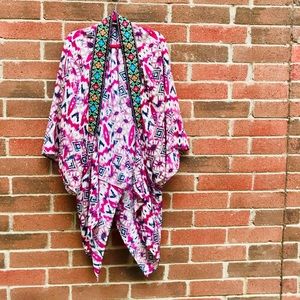 Altar’d State Bohemian Ikat Kimono/coverup